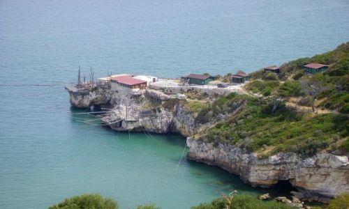 WOCHY / Pwysep Gargano / oolice Peschici / trattoria w starym trabucco