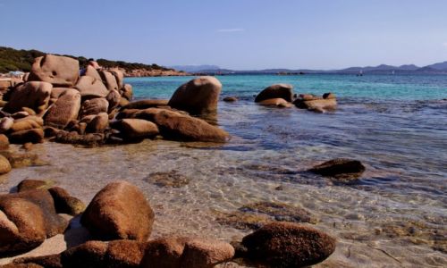 Zdjęcie WłOCHY / Sardynia / Cala di Volpe / Rajska plaża