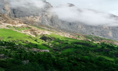 Zdjęcie WłOCHY / Dolomity / Masyw Marmolady / Którędy do schroniska?