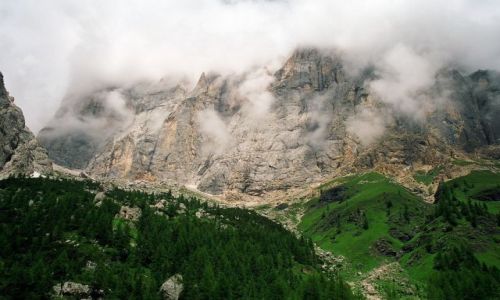 Zdjęcie WłOCHY / Dolomity / Masyw Marmolady / Meeting place