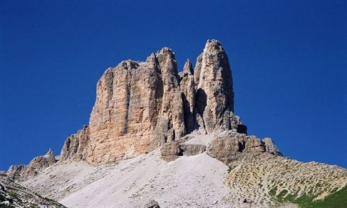 Zdjęcie WłOCHY / Dolomity di Sesto / podejście do Tre CIme / USA czy Europa?