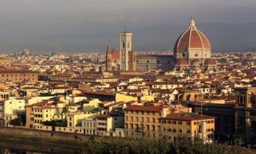 Zdjecie WOCHY / Toskania / Florencja / Firenze w porannym wietle