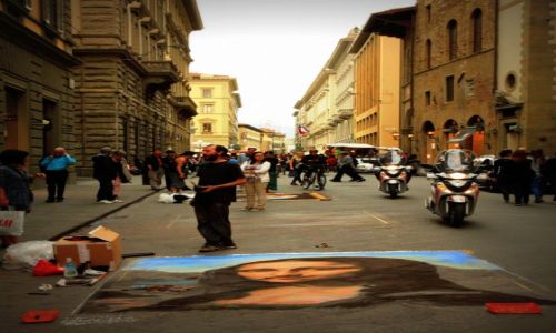 Zdjecie WOCHY / Toskania / Florencja / Florenckie obrazy uliczne
