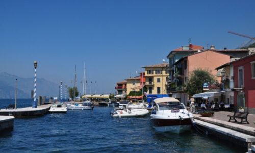 Zdjecie WOCHY / Wenecja Eugenejska / prowincja Werona / Casteletto di Brenzone - port