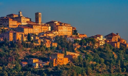 Zdjecie WOCHY / Toskania / Toskania / widok na Montepulciano