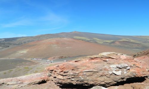 Zdjęcie WłOCHY / Sycylia / region Katania / widok na  Wulkan Etna