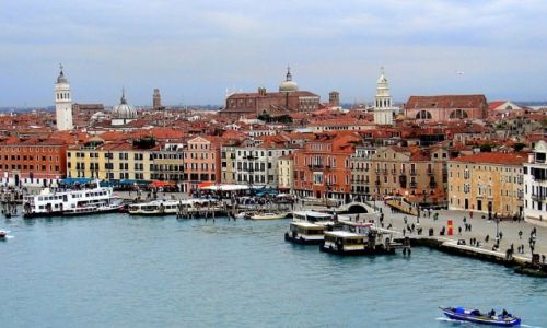 Zdjęcie WłOCHY / Wenecja Euganejska / Wenecja / Gondolierzy z Wenecji..