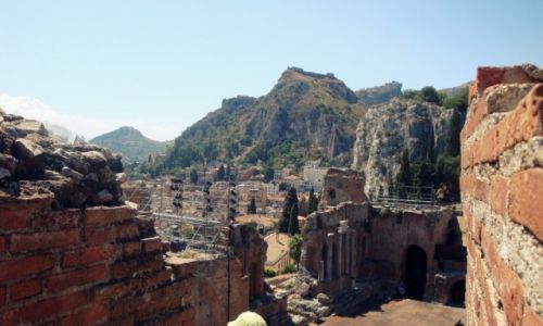 Zdjęcie WłOCHY / Sycylia / Taormina / Amfiteatr