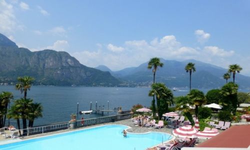 Zdjcie WOCHY / Lombardia / Jezioro Como / widok z tarasu Villa Serbeloni