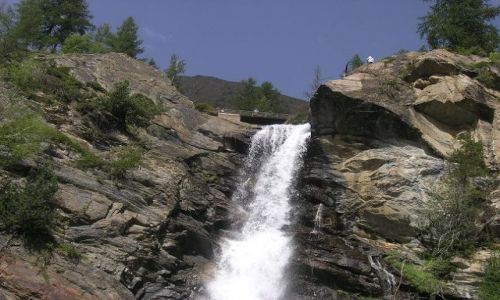 Zdjęcie WłOCHY / brak / Park Narodowy Gran Paradiso / Wodospad 3