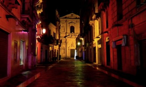 Zdjecie WOCHY / Puglia / Lecce / Noc w kolorze