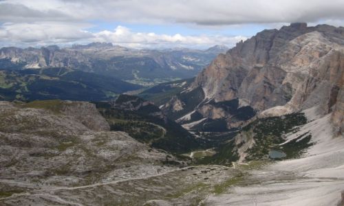 Zdjecie WOCHY / Dolomity / Cortina d'Ampezzo / Widoki z ferraty  Tomaselli.