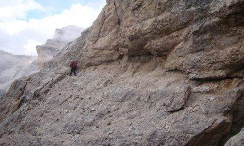 Zdjcie WOCHY / Dolomity / Ferrata Giuseppe Olivieri / Ferrata