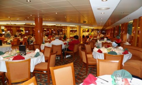 Zdjcie WOCHY / Morze rdziemne / MSC Sinfonia / Restauracja Il Galeone