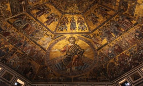 Zdjecie WOCHY / Toskania / Florencja / Katedra Santa Maria del Fiore, patrzc w gr