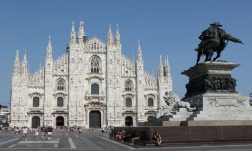 Zdjcie WOCHY / Lombardia / Piazza Duomo / Katedra Narodzin w. Marii w Mediolanie