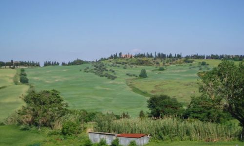 Zdjęcie WłOCHY / Toscana / Pomarance / Widoczek Toscanii