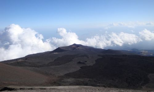 Zdjęcie WłOCHY / Sycylia / Wulkan Etna / Księżycowy krajobraz Etny. Krater centralny