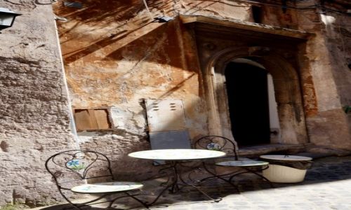 Zdjęcie WłOCHY / Rzym / Rym / Rzymska knajpka