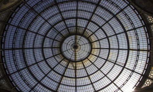 Zdjcie WOCHY / Lombardia / Mediolan / Dach w Galleria Vittorio Emanuele II