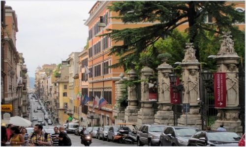 Zdjęcie WłOCHY / Lazio / Rzym / Via delle Quattro Fontane...