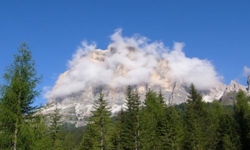 Zdjęcie WłOCHY / Dolomity / Falzarego / Pierzyna delikatna