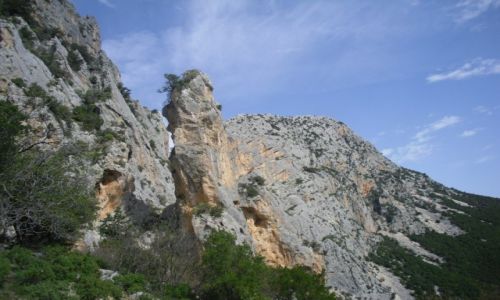 Zdjęcie WłOCHY / SARDYNIA / Supramonte/ Gorropu / w drodze do kanionu Gorropu