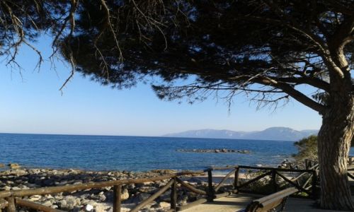 Zdjęcie WłOCHY / SARDYNIA / Cala Gonone / w zacisznym zakątku