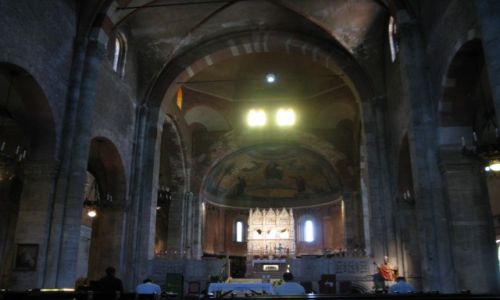 Zdjcie WOCHY / - / Pavia / Grb w. Augustyna