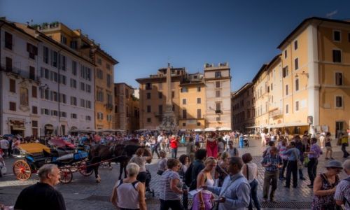 Zdjęcie WłOCHY / Rzym / Piazza della Rotonda / Piazza della Rotonda