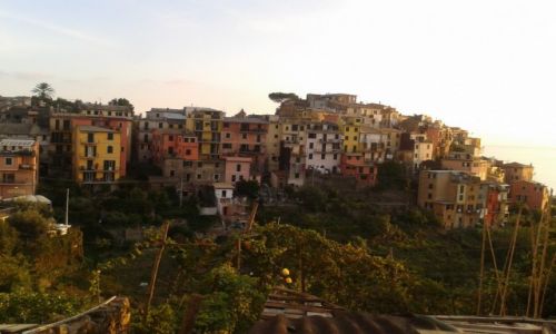 Zdjcie WOCHY / Toskania  / 5 Terre- Corniglia / Corniglia-miasteczko na wzgrzu 