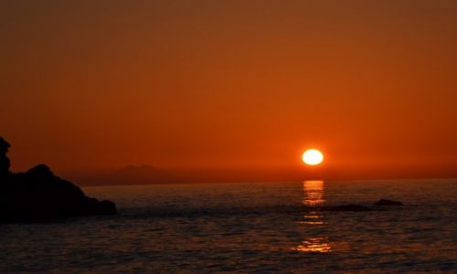 Zdjęcie WłOCHY / Kalabria / --- / widok na wulkan Stromboli