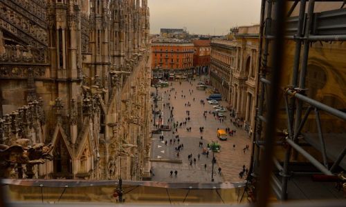 Zdjcie WOCHY / Wochy / Mediolan / Widok z katedry Duomo