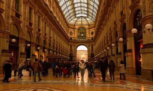 Zdjecie WOCHY / Wochy / Mediolan / Galleria Vittorio Emanuele II