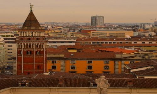 Zdjcie WOCHY / Wochy / Mediolan / Mediolan z katedry Duomo