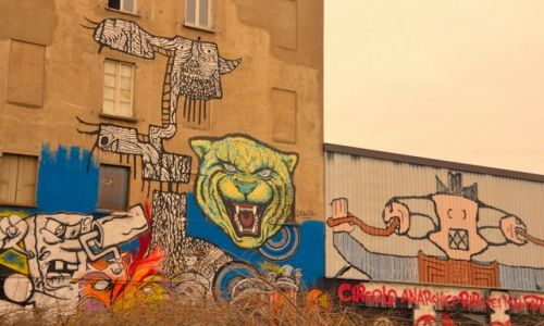Zdjcie WOCHY / - / Mediolan / Street Art na dzielnicy Navilgo