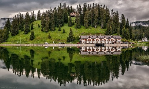 Zdjecie WOCHY / Dolomity / Dolomity / jezioro Misurina