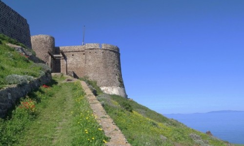 Zdjecie WOCHY / Sardynia / Castelsardo / CASTELSARDO - pereka Sardynii, zamek