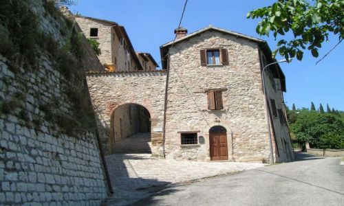 Zdj�cie W�OCHY / Marche / Brama miejska / Macerata Feltria