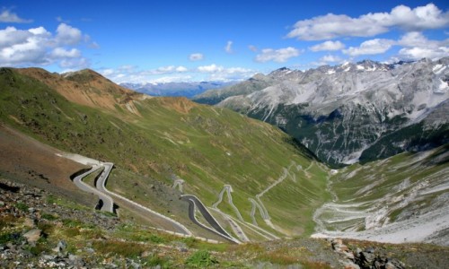 Zdjecie WOCHY / Prowincja Bolzano / Stelviopass / Droga na Stelvio