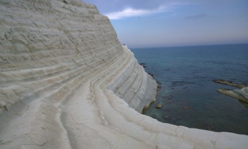 Zdjcie WOCHY / Sycylia / Scala dei Turchi / biao niebieski