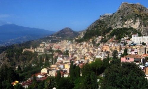 Zdjcie WOCHY / Sycylia / Taormina / panorama miasta