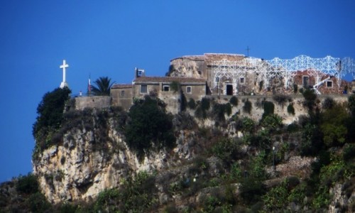 Zdjcie WOCHY / Sycylia / Taormina / klasztor na szczycie