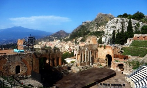 Zdjcie WOCHY / Sycylia / Taormina / teatr grecki
