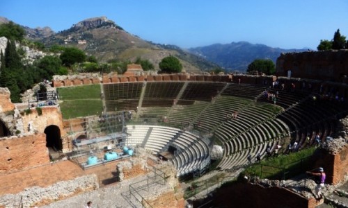 Zdjcie WOCHY / Sycylia / Taormina / teatr grecki