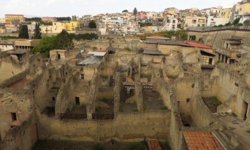 Zdjcie WOCHY / Kampania / Ercolano Scavi / ruiny Herculanum