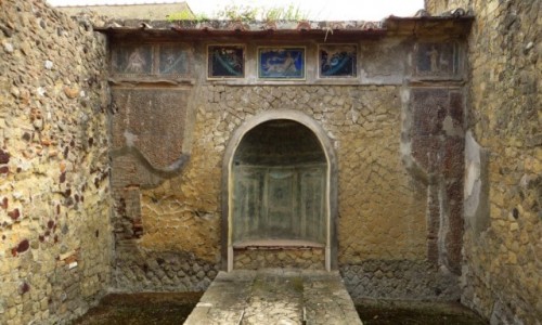 Zdjcie WOCHY / Kampania / Ercolano Scavi / ruiny Herculanum