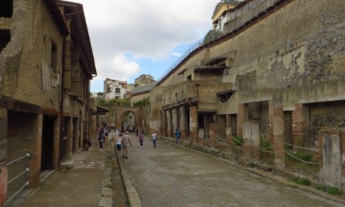 Zdjcie WOCHY / Kampania / Ercolano Scavi / ruiny Herculanum