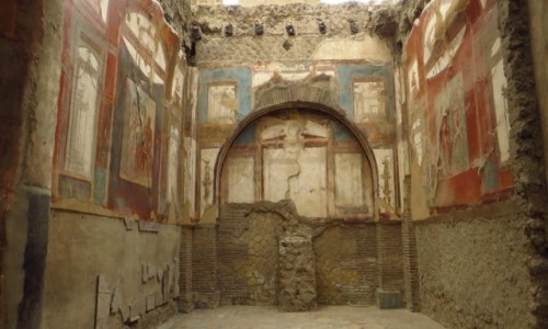 Zdjcie WOCHY / Kampania / Ercolano Scavi / ruiny Herculanum