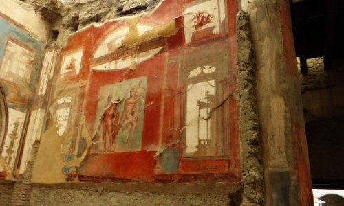 Zdjcie WOCHY / Kampania / Ercolano Scavi / ruiny Herculanum